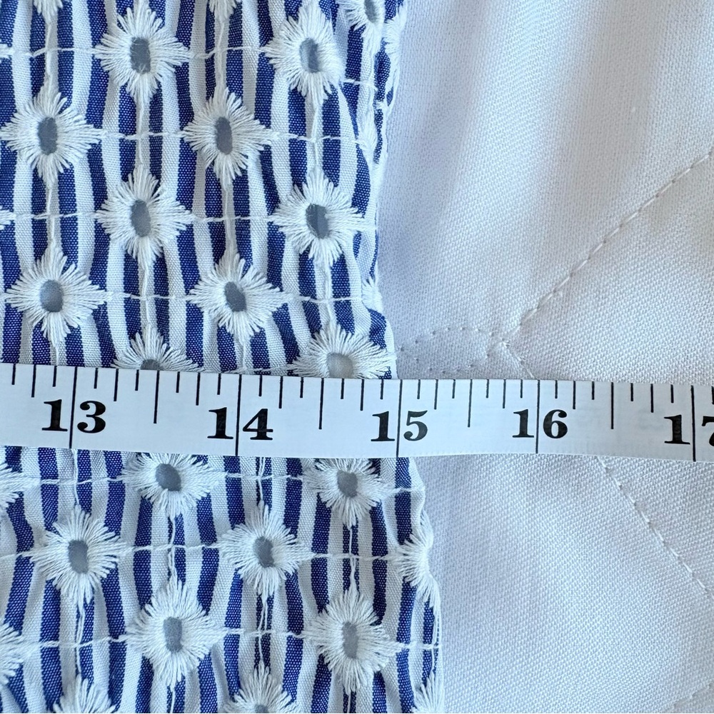 Brooks Brothers Blue and White Patterned Dress - Picture 10 of 11